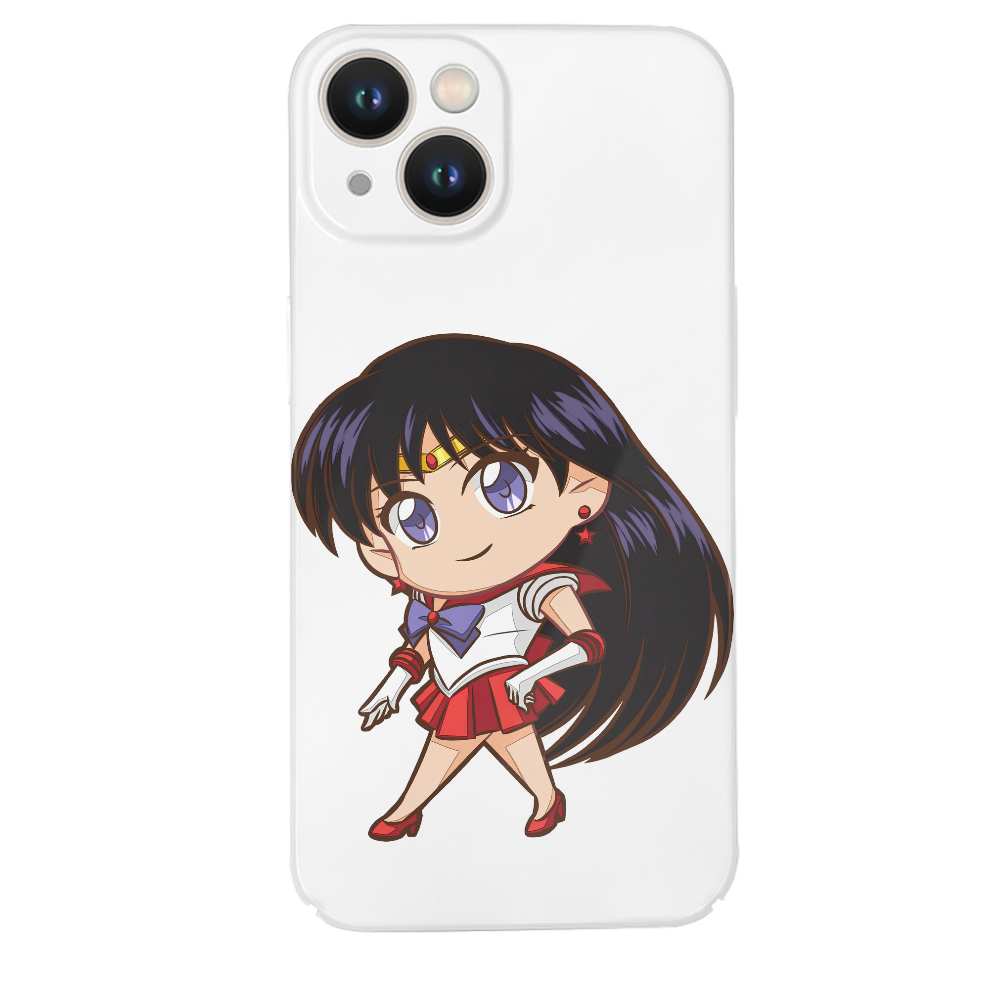 （画像用） 美少女戦士セーラームーン 火野レイ ひの レイ Sailor Moon Hino Rei （セーラーマーズ,Sailor Mars） 【iPhone 14シリーズ対応】ハードケース